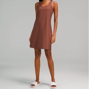 Lululemon | Classic fit cotton blend scoop dress size 2